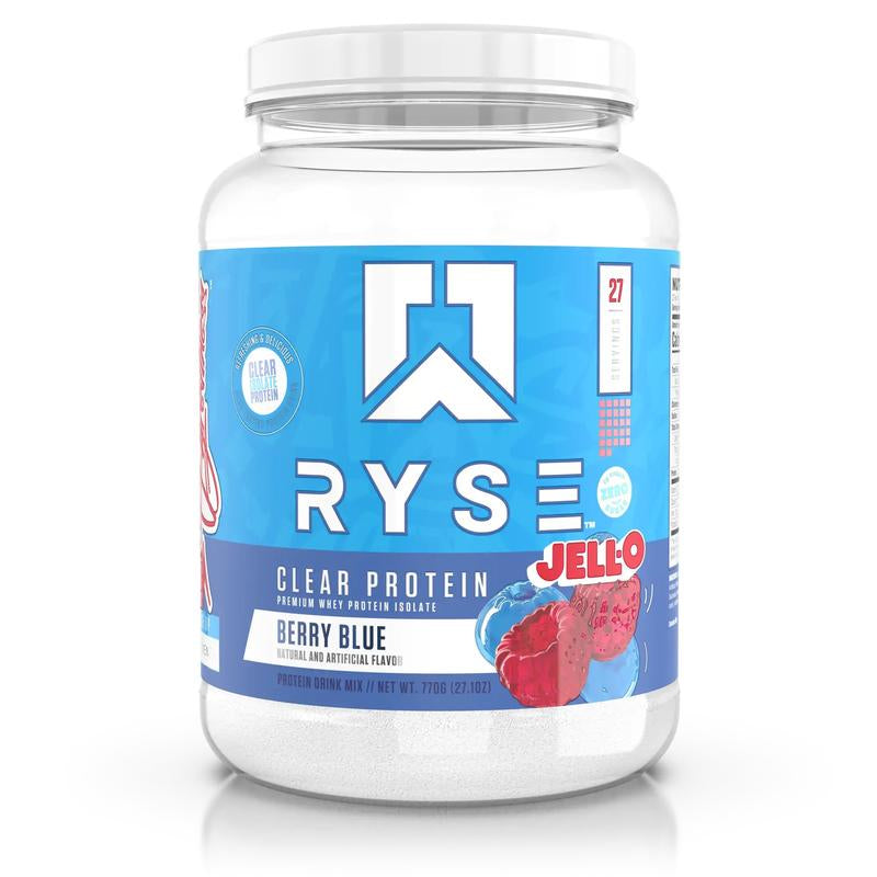 RYSE - Clear Whey Protein Powder - 22G of Whey Isolate Protein & Zero Sugar - 27 Servings