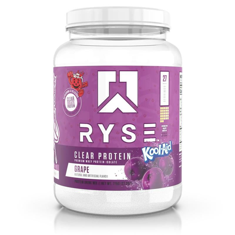 RYSE - Clear Whey Protein Powder - 22G of Whey Isolate Protein & Zero Sugar - 27 Servings